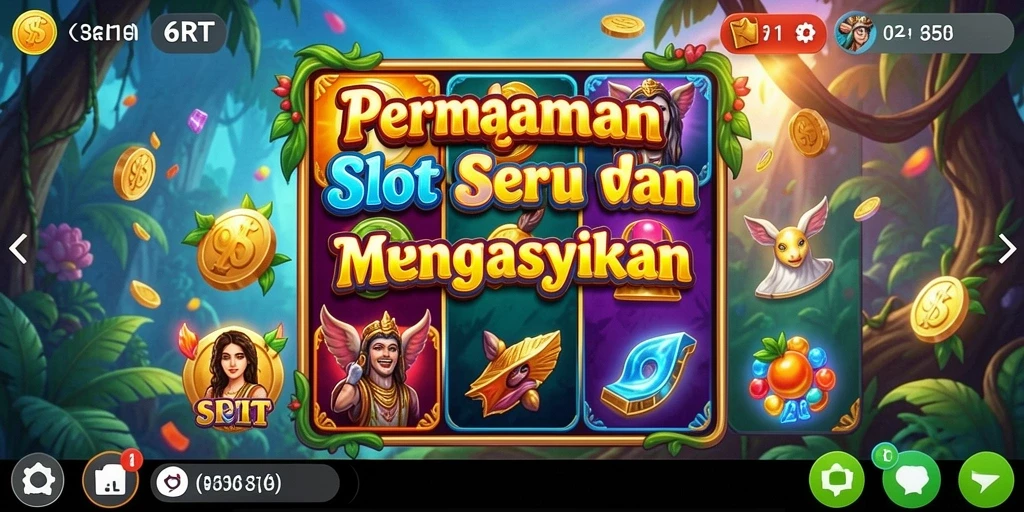 Screenshot gameplay 6RT menampilkan keseruan bermain Slot yang mengasyikkan.