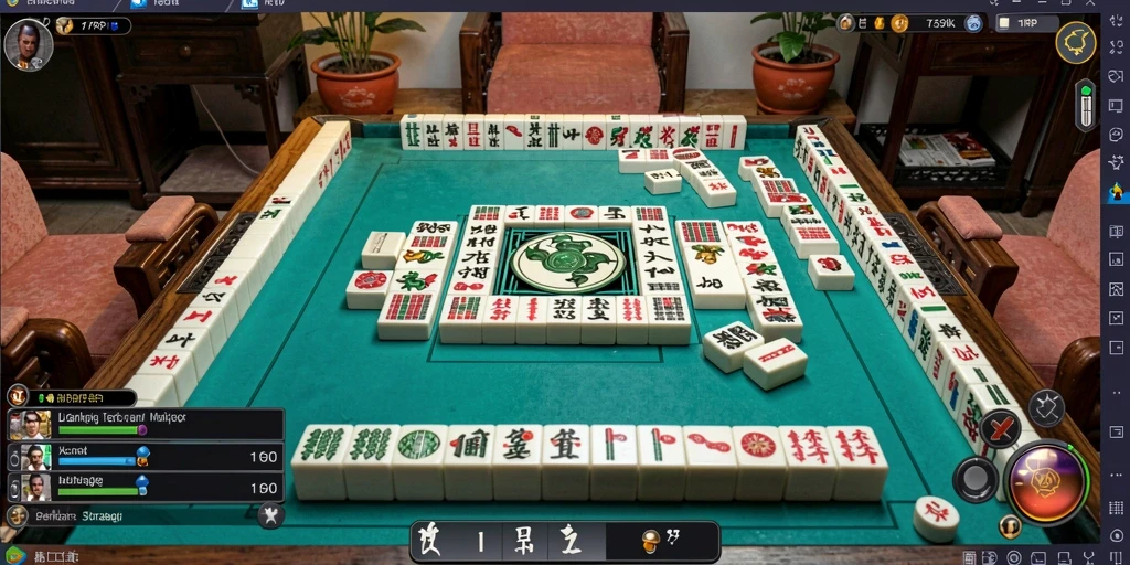 Beragam tampilan gameplay Mahjong yang seru dan menantang.
