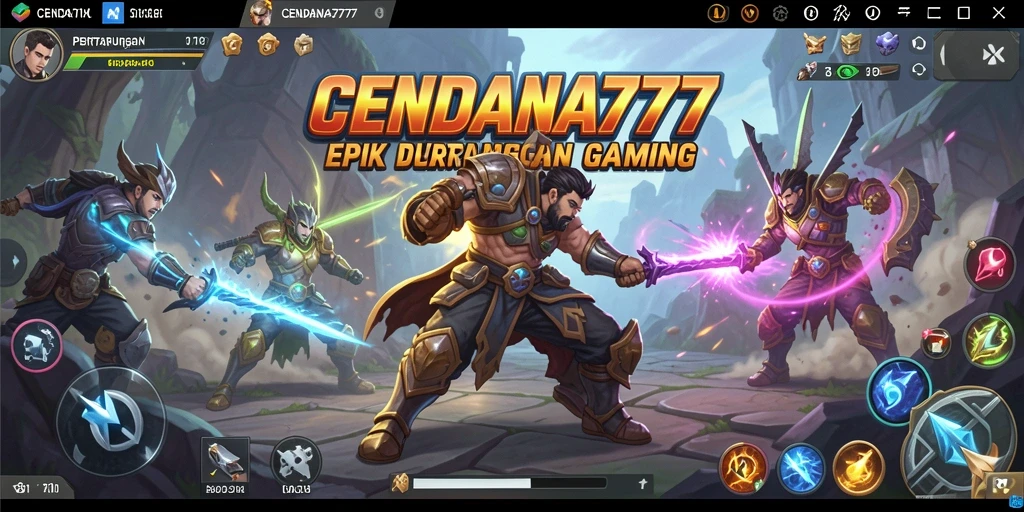 Tangkap momen seru pertarungan dalam CENDANA777 dengan gameplay yang dinamis.