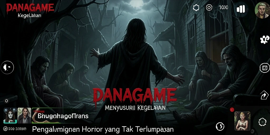 Tampak menyeramkan, suasana mencekam di dalam DANAGAME.