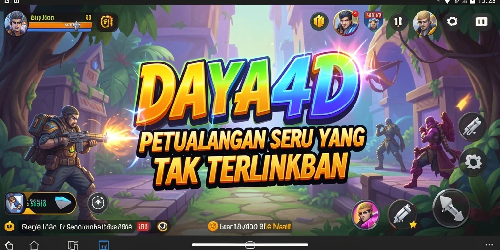 Screenshot gameplay DAYA4D menampilkan aksi petualangan seru.