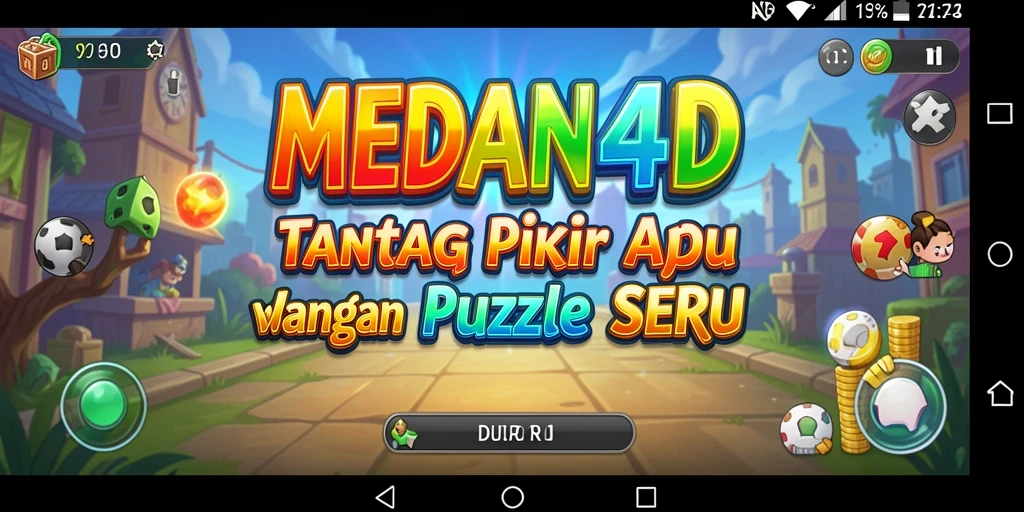 Screenshot MEDAN4D menampilkan gameplay Puzzle yang menantang dan menyenangkan.