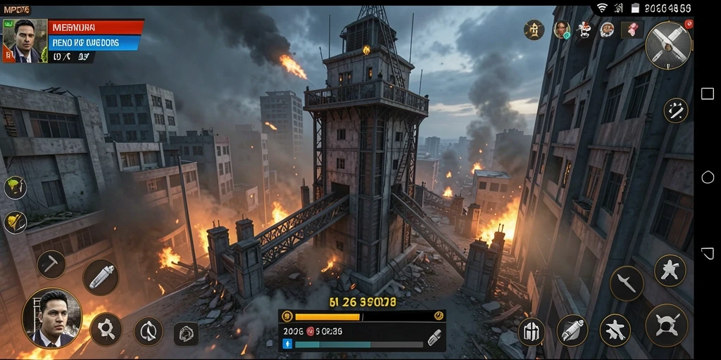 Gameplay MPO76 yang menegangkan dalam pertahanan menara.