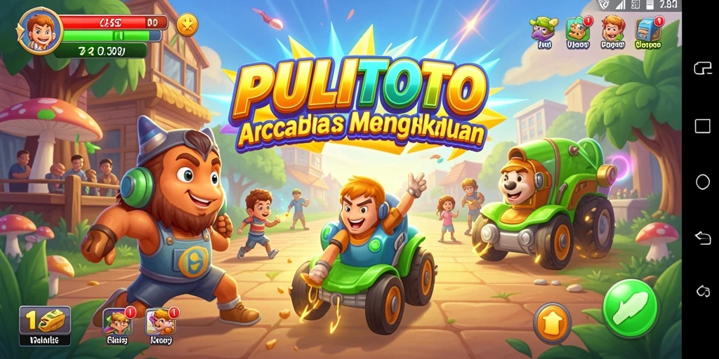 Screenshot gameplay PULITOTO yang menampilkan tantangan seru.