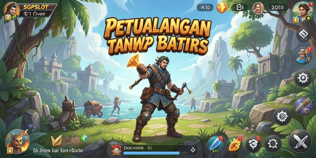 Tampilan gameplay menarik dalam dunia terbuka SGPSLOT.