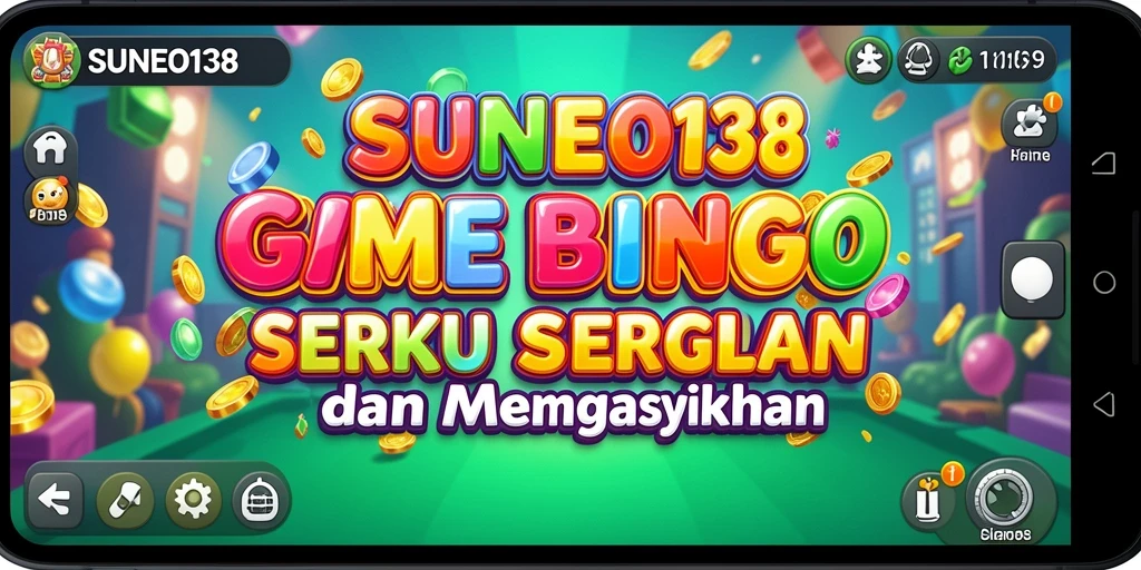 Tampilan antarmuka permainan Bingo SUNEO138 yang menarik dan interaktif.
