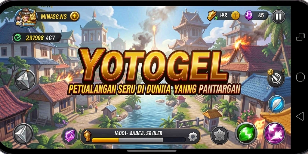 Tampilan gameplay seru YOTOGEL dengan petualangan menarik.
